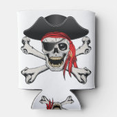 Pirate Skull Dosenkühler (Rückseite)