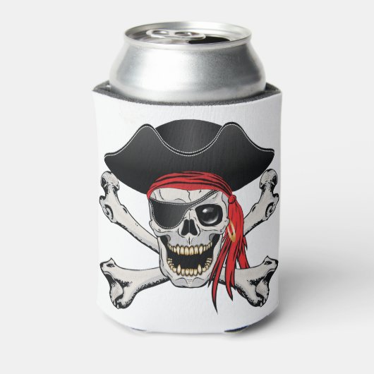 Pirate Skull Dosenkühler (Kanne Rückseite)