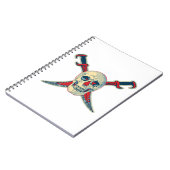 Pirate (Skull) - Foto-Notebook (80 Seiten B&W) Notizblock (Linke Seite)