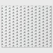 Pirate Skull Geschenkpapier (Flach)