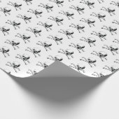 Pirate Skull Geschenkpapier (Ecke)