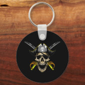 Pirate Skull Ghost Shift Schmuggler Schlüsselanhän Schlüsselanhänger (Vorderseite)