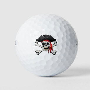 Pirate Skull Golfball
