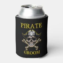 PIRATE SKULL GROOM GOLD DOSENKÜHLER