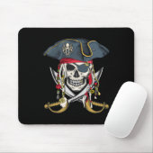 Pirate Skull Halloween Little Boys Girls Kinder Te Mousepad (Mit Mouse)