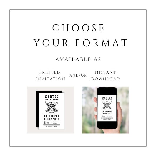 Pirate Skull Halloween Party Einladung