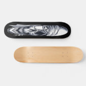 Pirate Skull Head Skateboard (Horizontal)