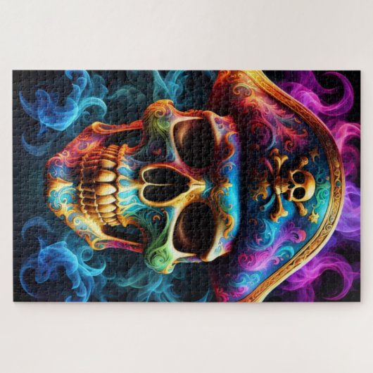 Pirate Skull Jigsaw Puzzle (Horizontal)