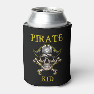 PIRATE SKULL KID GOLD DOSENKÜHLER