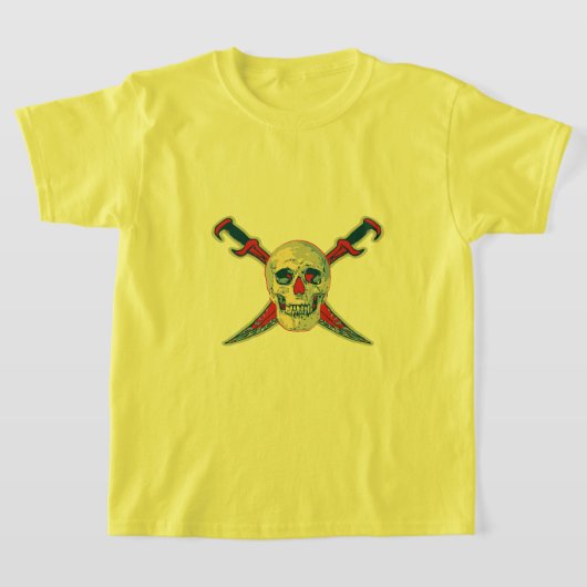 Pirate (Skull) - Kids' Basic T - Shirt (Ablage )