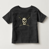 Pirate (Skull) - Kleinkind Fine Jersey T - Shirt (Vorderseite)