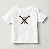 Pirate (Skull) - Kleinkind Fine Jersey T - Shirt 