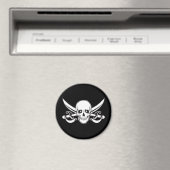 Pirate Skull Magnet (In Situ (Geschirrspüler))