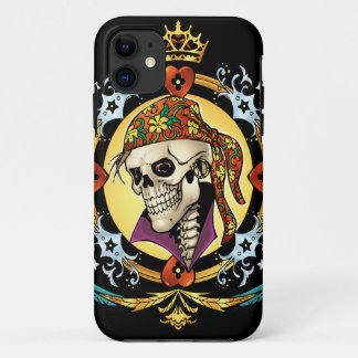 Pirate Skull mit Bandana, Cool Skeleton Art Case-Mate iPhone Hülle