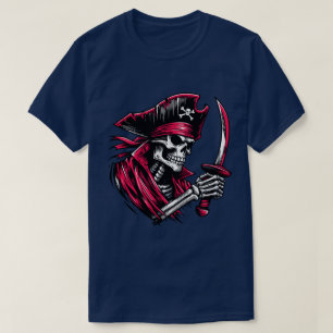 Pirate Skull mit Cutlass T-Shirt