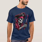 Pirate Skull mit Cutlass T-Shirt (Vorderseite)