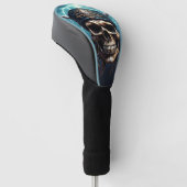 Pirate Skull mit Schwerter Golf Head Cover Headcover (angewinkelt)