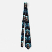 Pirate Skull mit Schwertern Neck Tie Krawatte (Rückseite)