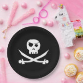 Pirate Skull Pappteller (Party)