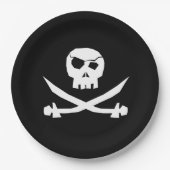 Pirate Skull Pappteller (Vorderseite)