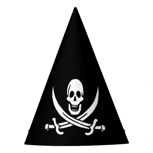 Pirate Skull Party Hat Partyhütchen (Vorderseite)