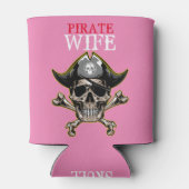 PIRATE SKULL PINK MAMA DOSENKÜHLER (Rückseite)