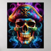 Pirate Skull Poster (Vorne)