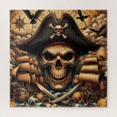 Pirate Skull Puzzle (Vertikal)