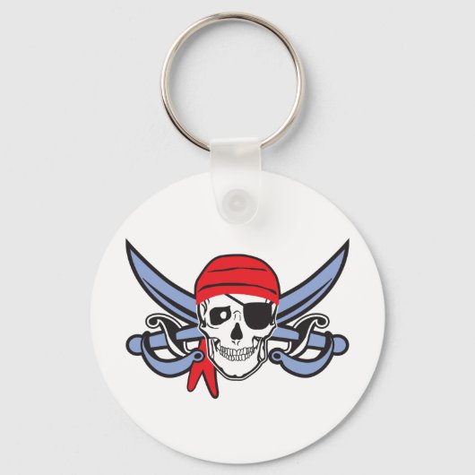 Pirate Skull Schlüsselanhänger (Vorderseite)