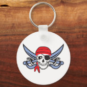 Pirate Skull Schlüsselanhänger (Vorderseite)