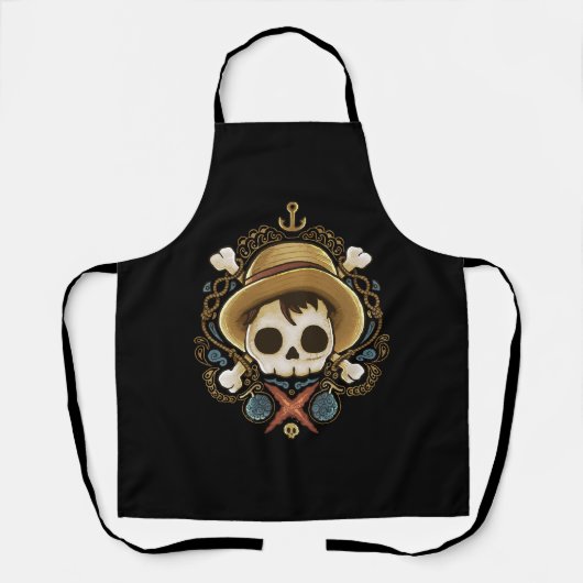 Pirate Skull Schürze (Vorderseite)