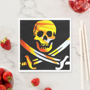 Pirate Skull Serviette