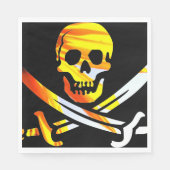 Pirate Skull Serviette (Vorderseite)