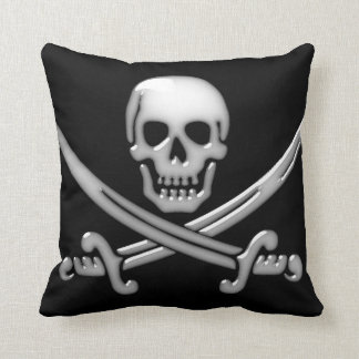 Pirate Skull & Sword Crossbones (TLAPD) Kissen