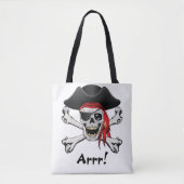 Pirate Skull Tasche (Vorderseite)