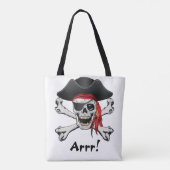 Pirate Skull Tasche (Rückseite)