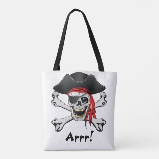 Pirate Skull Tasche (Rückseite)