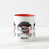 Pirate Skull Tasse (Zentrum)