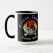 Pirate SKULL Tasse (Links)