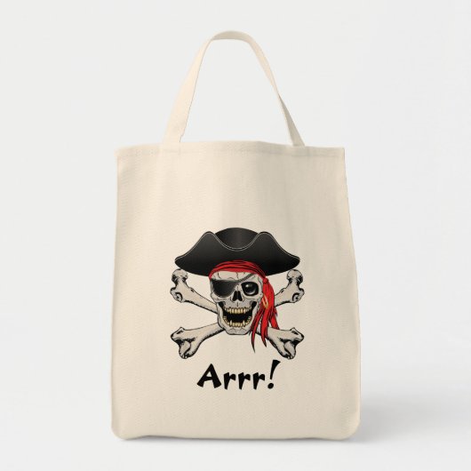 Pirate Skull Tragetasche (Vorne)