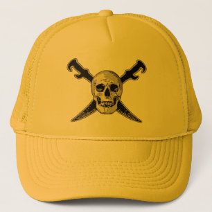 Pirate (Skull) - Trucker Hat Truckerkappe