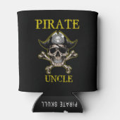 PIRATE SKULL UNCLE GOLD DOSENKÜHLER (Rückseite)