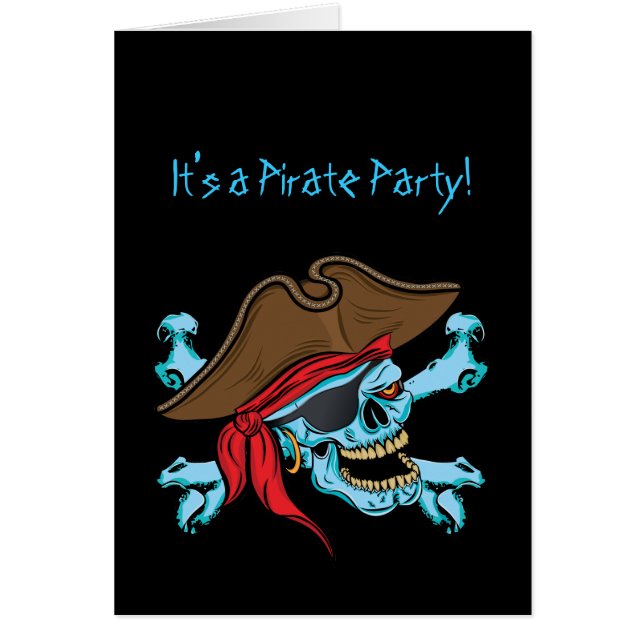 Pirate Skull und Crossbones (Vorne)