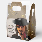 Pirate Skull und Crossbones Boy Birthday Party Geschenkschachtel (Geöffnet)