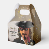 Pirate Skull und Crossbones Boy Birthday Party Geschenkschachtel (Vorderseite)