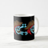 Pirate Skull und Crossbones Kaffeetasse (VorderseiteRechts)