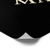 Pirate Skull und Crossbones Man Cave Poster (Ecke)