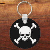 Pirate Skull und Crossbones Schlüsselanhänger (Vorderseite)