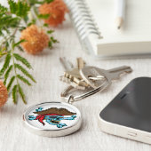 Pirate Skull und Crossbones Schlüsselanhänger (Seite)