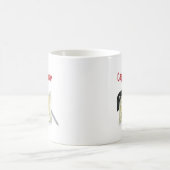 Pirate Skull und Crossbones Simple Modern Kaffeetasse (Mittel)